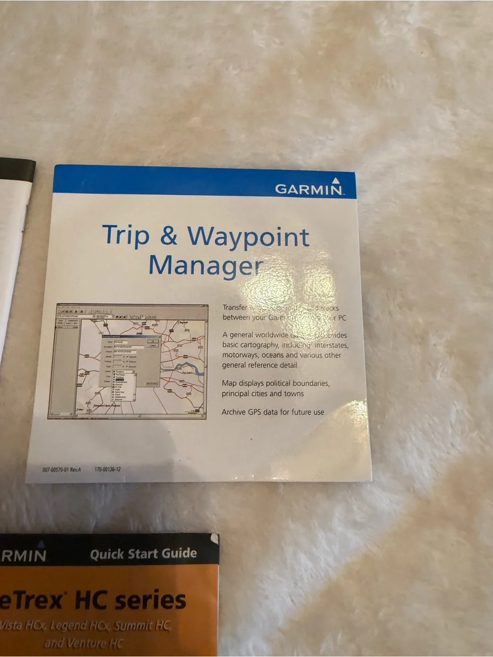 garmin Yellow eTrex HC Series Handheld GPS with Guides